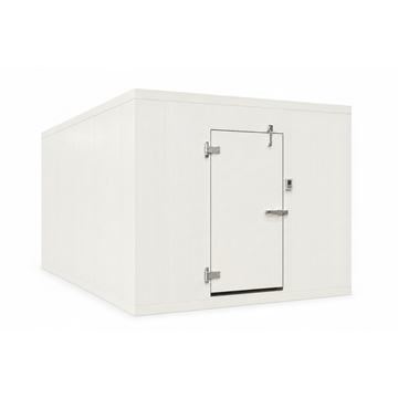 Commercial walk-in coolers designed for reliable temperature control and energy efficiency in various food businesses.