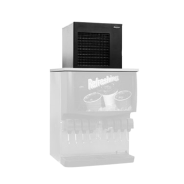 Stainless steel ice bin tops for efficient ice storage and dispenser compatibility.