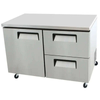 EFI CUDW2-48VC undercounter commercial refrigerator with stainless steel construction and heavy-duty design.