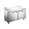 EFI CWDR2-60VCX 60-inch refrigerated work top counter with two drawers for efficient food preparation.