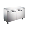 EFI X-LINE 48" Undercounter Solid Door Freezer, model FUDR2-48VCX, perfect for commercial kitchens.