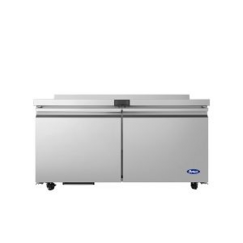 Atosa AWF60SD 60-Inch 2-Door Commercial Worktop Freezer