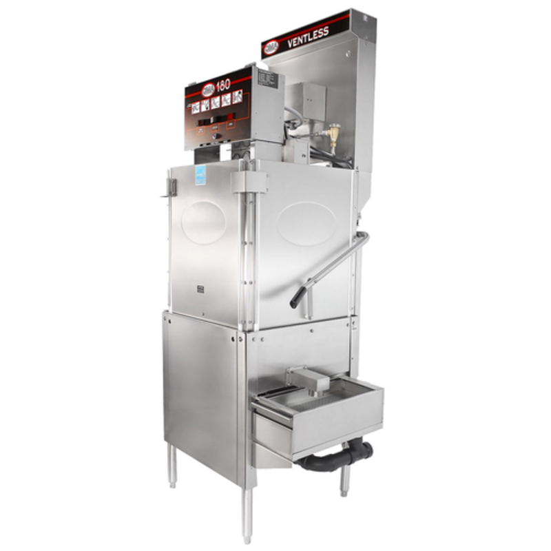 CMA Dishmachines 180-VL TALL High-Temp Ventless Door-Type Dishwasher - 40 Racks/Hr