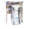 Follett ABBAGGERKT Ice Bagging Kit for commercial use with 250 capacity ice bags in a stainless steel setup.
