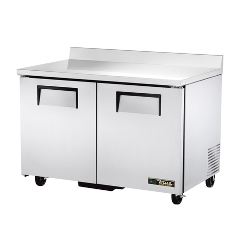 True TWT-48F-HC 48" Commercial Solid Door Worktop Freezer