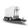 Leer 5x10T AD Dual-Axle Mobile Refrigerated Storage Trailer for temperature-controlled transportation.