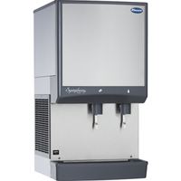 Follett 50CI414W-L Symphony Plus countertop ice and water dispenser for healthcare and office use.