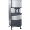 Follett 110FB414W-S Symphony Plus water-cooled chewblet ice dispenser for ice and water service.