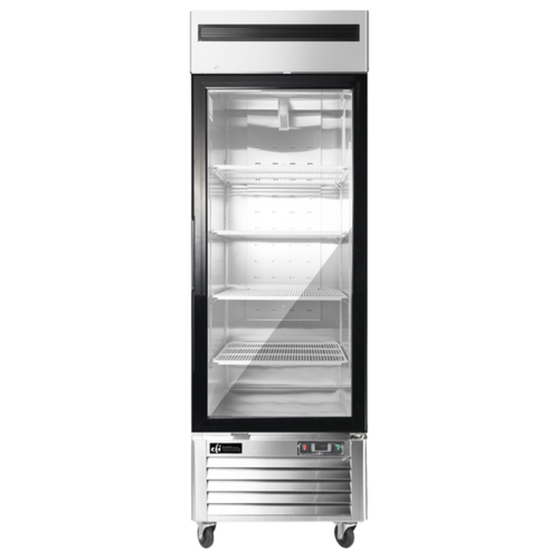 EFI F1-27GDSVC Versa-Chill 27-Inch Single Glass Door Display Freezer