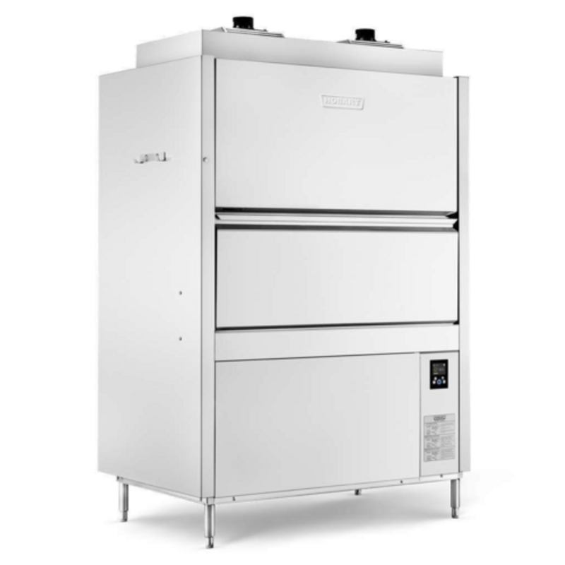 Hobart Advansys PW20N-ADV-1 Electric High-Temp Ventless Pot and Pan Washer - 20 Pan Capacity