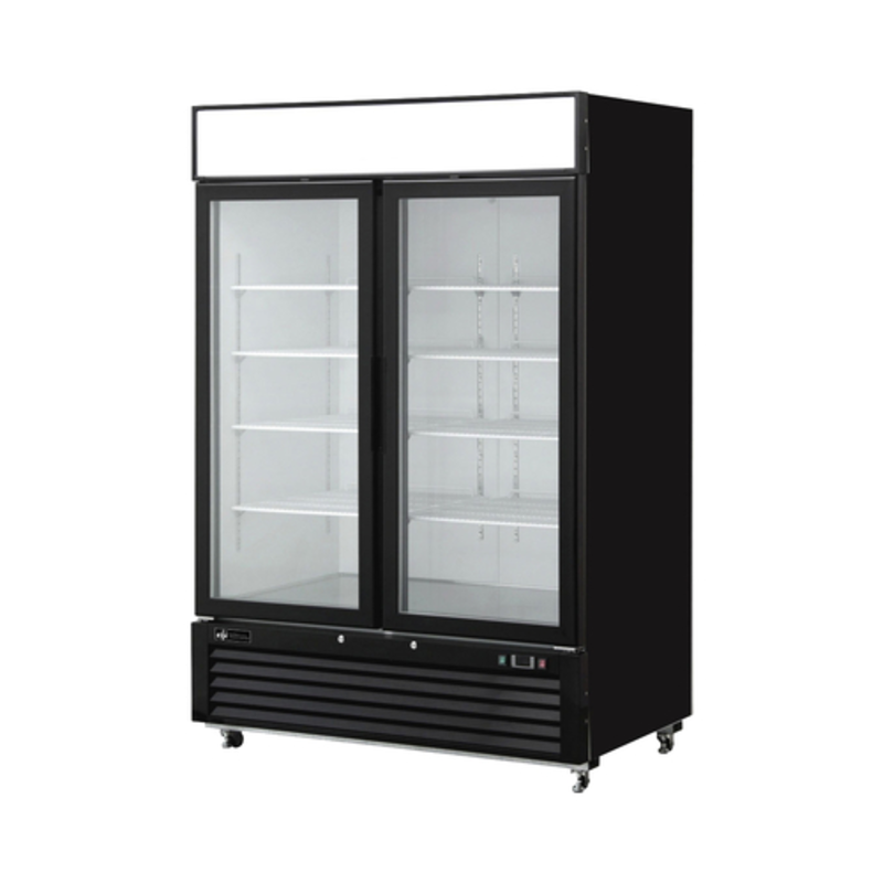 EFI Versa-Chill F2-54GDVC 54.4-Inch Two-Door Glass Display Freezer - 44.2 Cu. Ft.