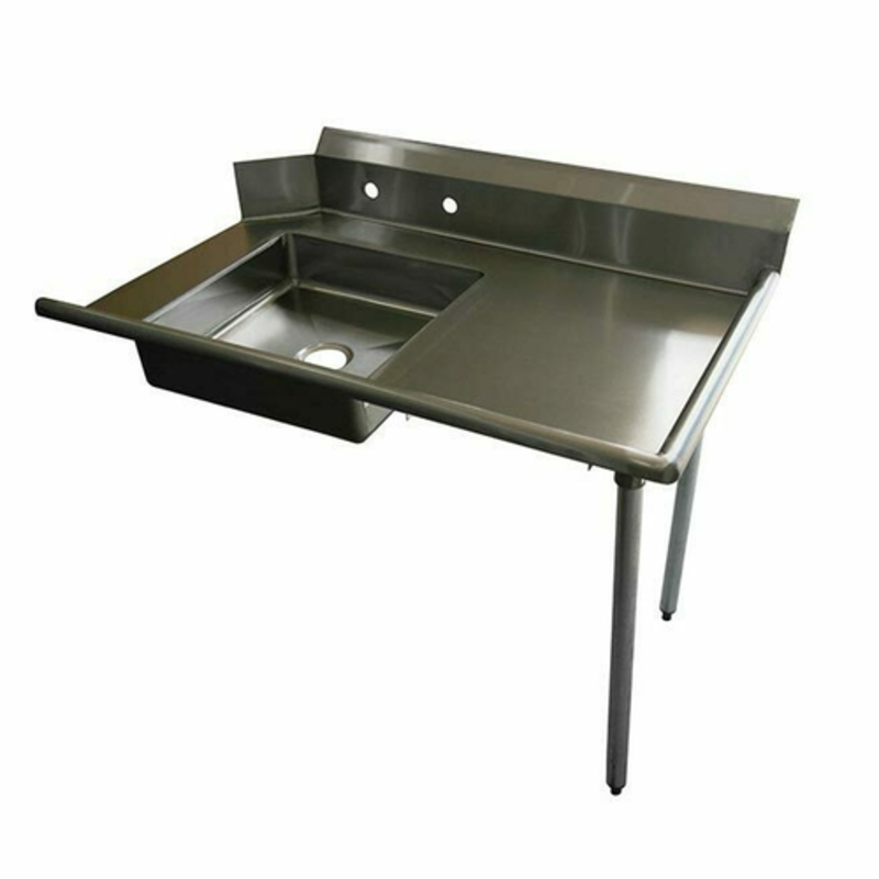EFI SIST84R 84-Inch Right-to-Left Stainless Steel Soiled Dishtable