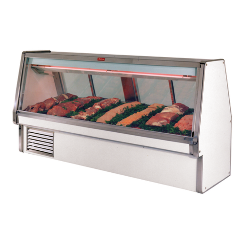 Howard-McCray 124.5" Double-Duty Red Meat Service Case SC-CMS34E-10-S-LED with LED Lighting