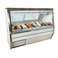 Howard-McCray SC-CFS34N-4-LED 48" Double-Duty Fish and Poultry Refrigerated Display Case