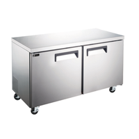 EFI CUDR2-60VCX X-Line 60-Inch Solid Door Commercial Undercounter Refrigerator