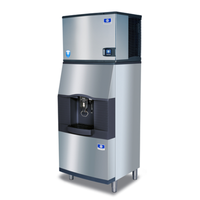 Manitowoc SFA292 Floor-Model Touchless Ice and Water Dispenser with 180 lbs storage capacity.