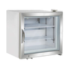 Maxx Cold MXM1-2FHC 2.1 Cu. Ft. Glass Door Countertop Display Freezer with shelves.