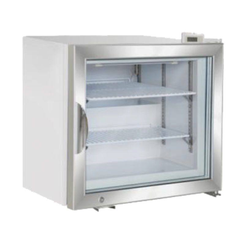 Maxx Cold MXM1-2FHC 2.1 Cu. Ft. Glass Door Countertop Display Freezer