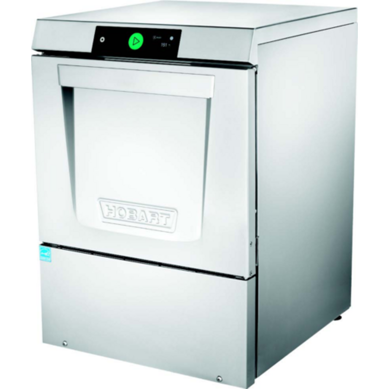 Hobart LXNH-5 High-Temperature Undercounter Dishwasher - Wi-Fi Enabled, 32 Racks/Hr