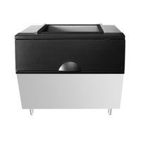 Atosa CYR700P 48-1/4" Commercial Ice Storage Bin 700 lb for ice storage in restaurants and bars.