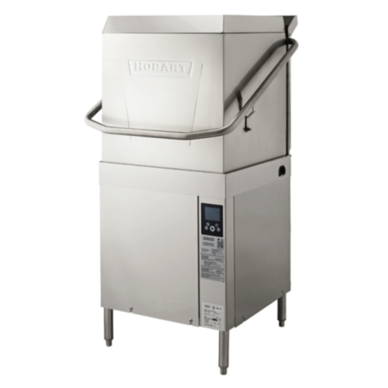 Hobart AM16-BAS-4 High-Temp Door-Style Commercial Dishwasher (60 Racks/Hr)