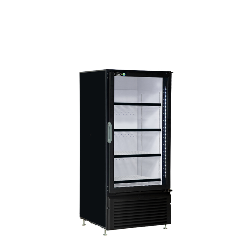 QBD CD12-HC/RX 24" Black Glass Door Pharmacy Refrigerator
