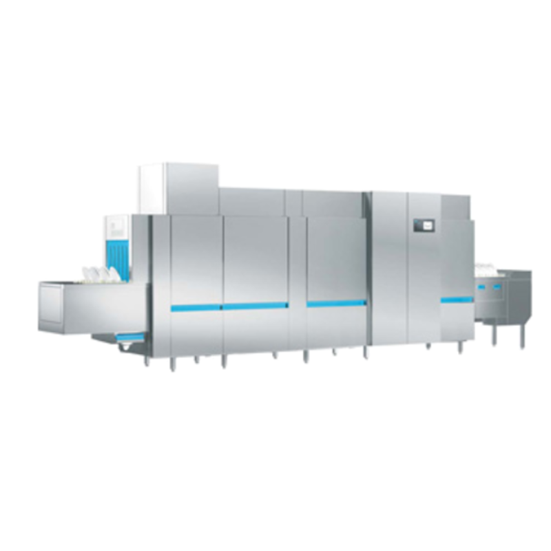 Meiko B-M74 P8 High-Capacity Rackless Flight Conveyor Dishwasher