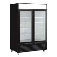 EFI F2-48GDVC 48-Inch Double Glass Door Merchandising Display Freezer