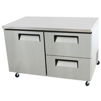 EFI Versa-Chill CUDW2-60VC 60-Inch 1-Door 2-Drawer Undercounter Refrigerator