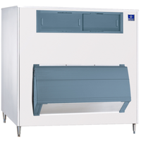 Manitowoc F1650 Heavy-Duty Ice Storage Bin with a 1,260 lb capacity for commercial use.