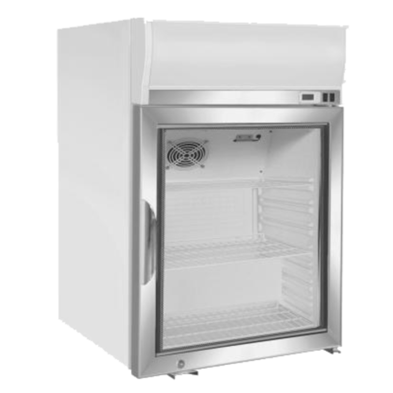 Maxx Cold MXM1-4FHC 4.2 cu. ft. Glass Door Countertop Display Freezer