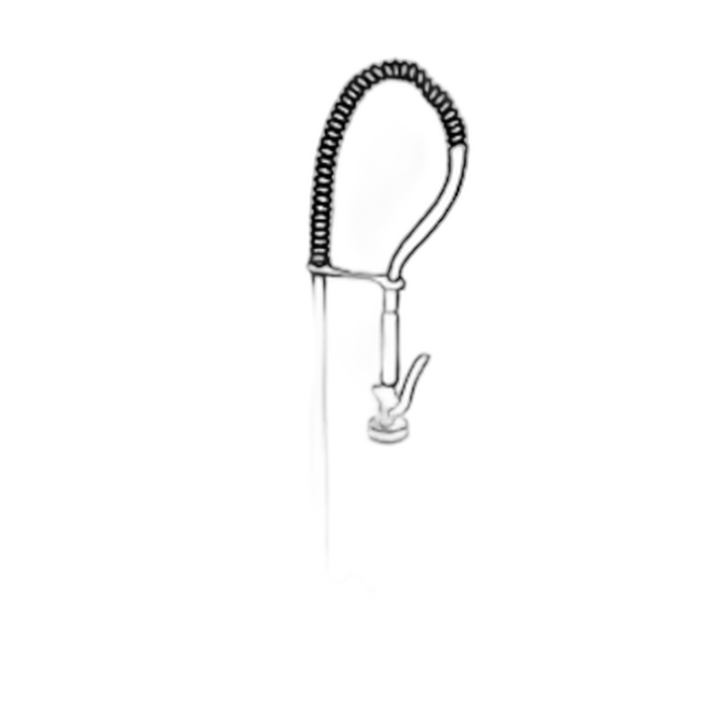 Pre-Rinse Units & Faucets Transparent Image