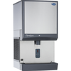 Follett 50CI414W-SI Water-Cooled Countertop Ice Dispenser with a 50 lb storage capacity.