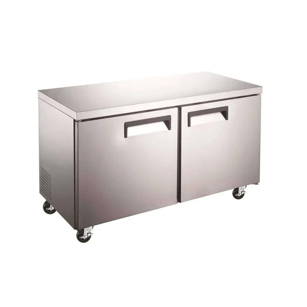 UUC48R Two Solid Door Under Counter Cooler - 48" Width