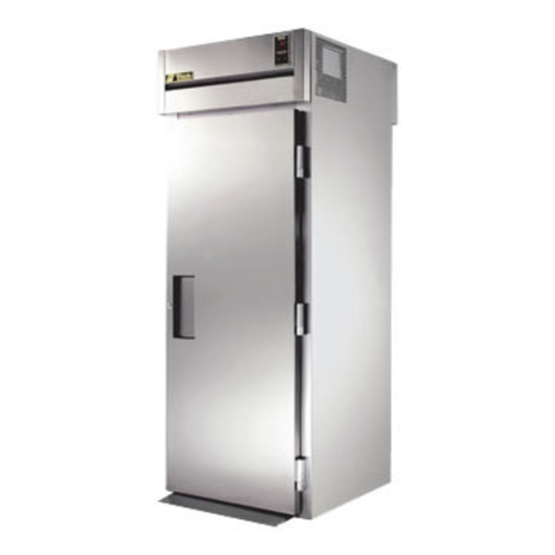 True STA1RRT89-1S-1S Spec Series 89-Inch Stainless Steel Roll-Thru Refrigerator