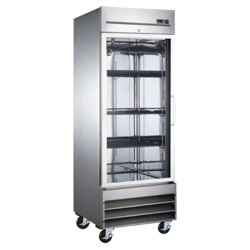EFI X-Line 27-Inch Single Glass Door Merchandiser Freezer (F1-27GDSVCX-L)