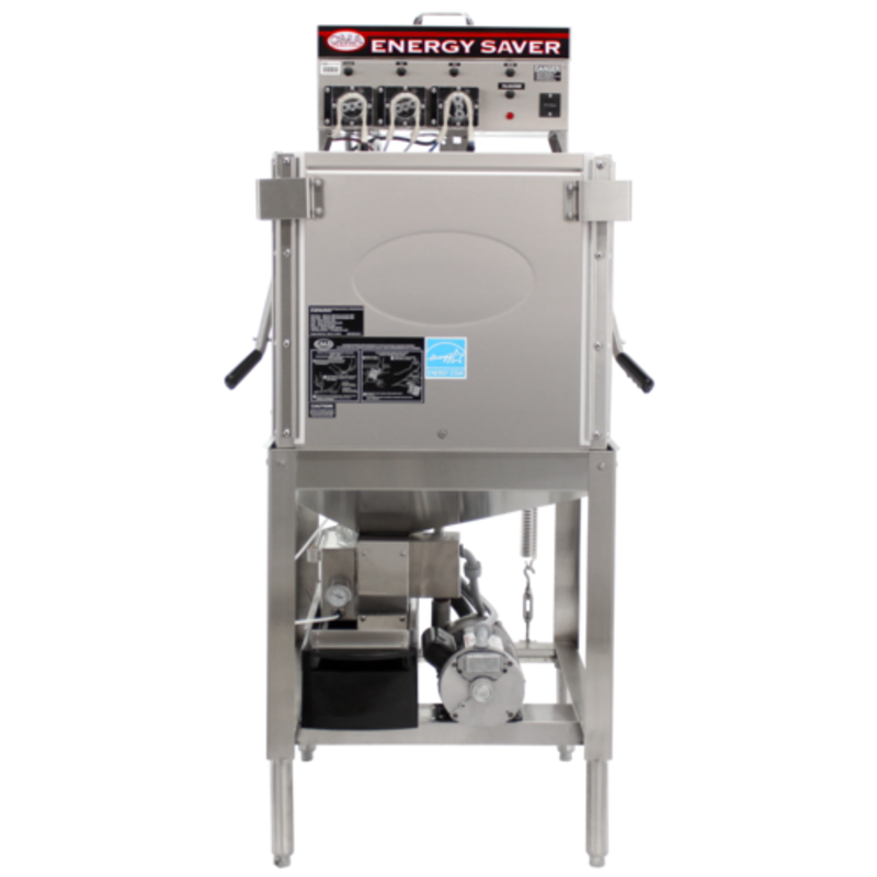 CMA Dishmachines EST-AH-EXT Energy Mizer Straight-Thru Door-Type Dishwasher - 40 Racks/Hr