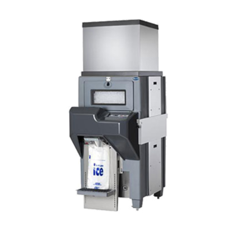 Follett DB650SA Ice Pro Semi-Automatic Bagging System - 650 lb Capacity
