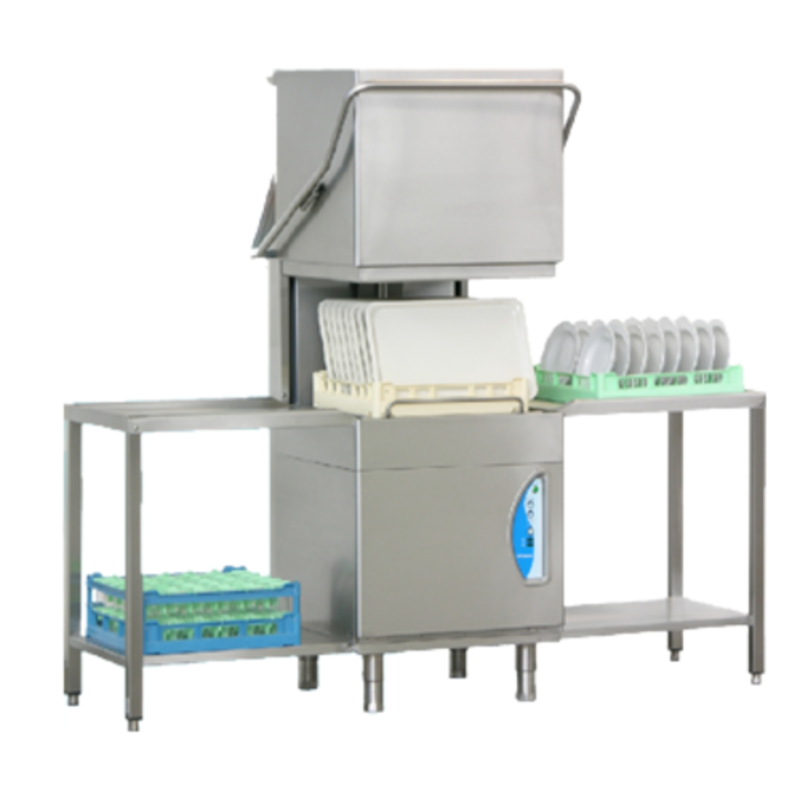 Lamber L25EKS High-Temperature Upright Pass-Through Dishwasher - 60 Racks/Hour