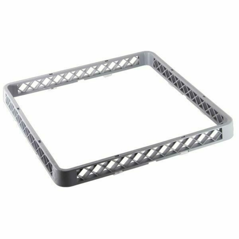 Omcan 43504 Commercial Open Dish Rack Extender, 19.7 x 19.7 Inches